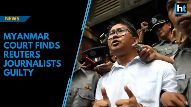 Myanmar court sentences two Reuters journalists to seven years’ imprisonment