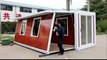 China Expandable container house 10 minutes one house!