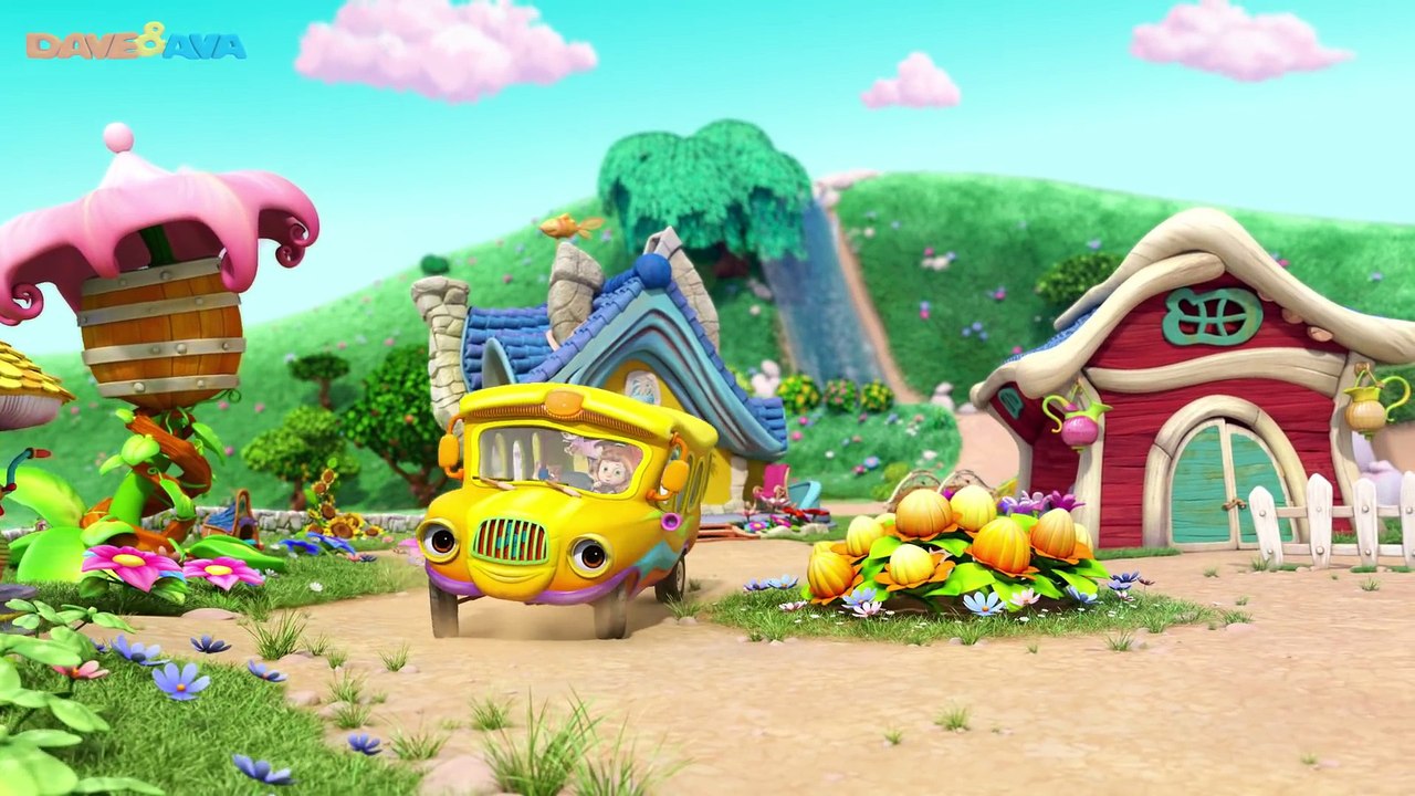  Las Ruedas del Autobús y Más Canciones Infantiles - Música Infantil de Dave y Ava 
