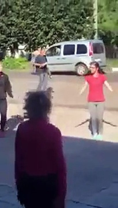 Мужик и утренняя зарядка
