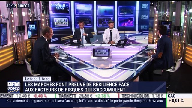 Jean-Marie Mercadal VS Pierre Sabatier (1/2): Avec les tensions commerciales, la présentation du budget italien et le Brexit, comment les marchés financiers réagissent-ils ? - 03/09