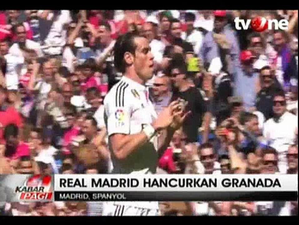 CR7 Murka, Real Madrid Bantai Granada 9-1