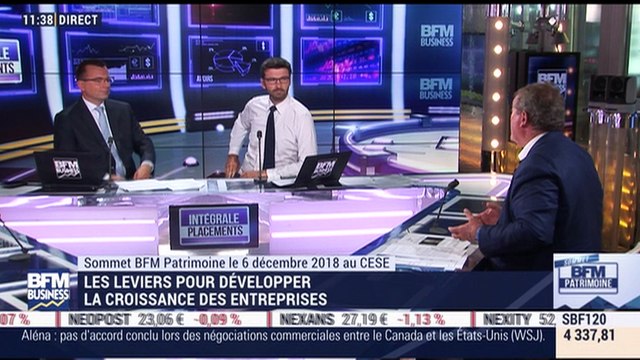 Sommet BFM Patrimoine: Les leviers pour développer la croissance des entreprises - 03/09