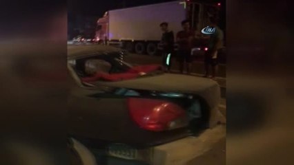 Hatalı Sollama Esnasında Kamyonun Altına Girdi: 3 Yaralı