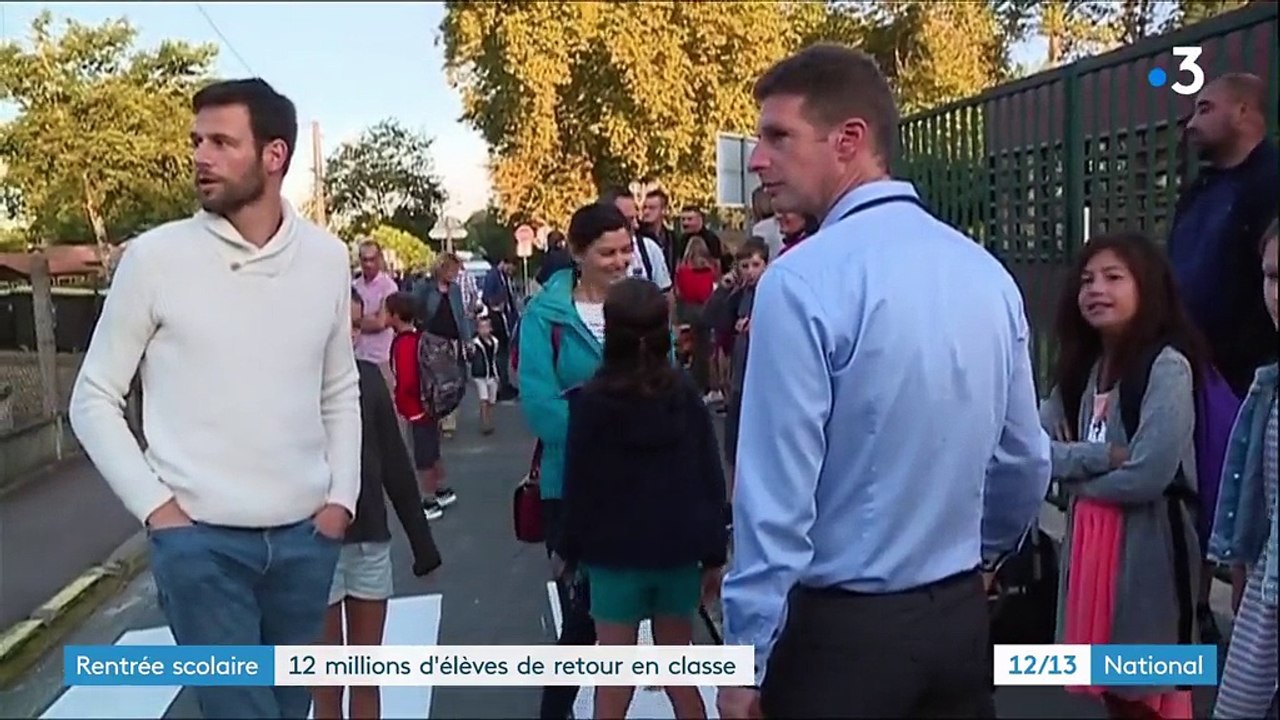 Rentrée scolaire pour 12,4 millions d'élèves
