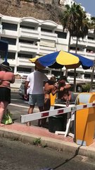 Brutal pelea en Puerto Rico, Gran Canaria, 2