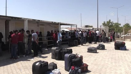 Sınır Kapısında Kuyruklar Uzadı! Suriyeliler Geri Dönüyor