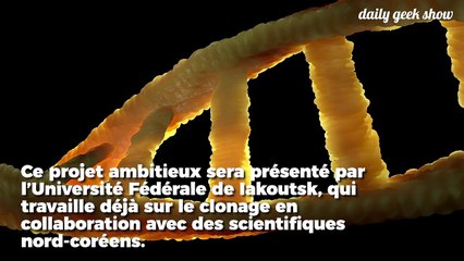 Un laboratoire  va ouvrir en Russie pour ramener à la vie des espèces disparues