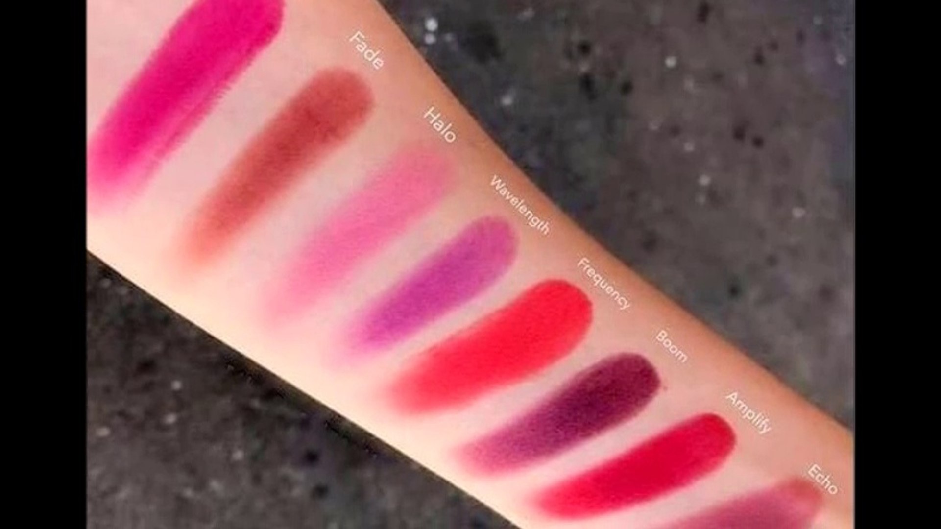 Urban Decay New Lo Fi Lip Mousse Swatches Video Dailymotion