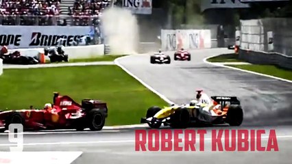 Najgorsze wypadki w historii Formuły 1!