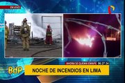 EMAPE: cierran accesos vehiculares por incendio en almacén de Surco