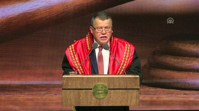 Yeni adli yıl açılış töreni - Yargıtay Başkanı Cirit (1) - ANKARA