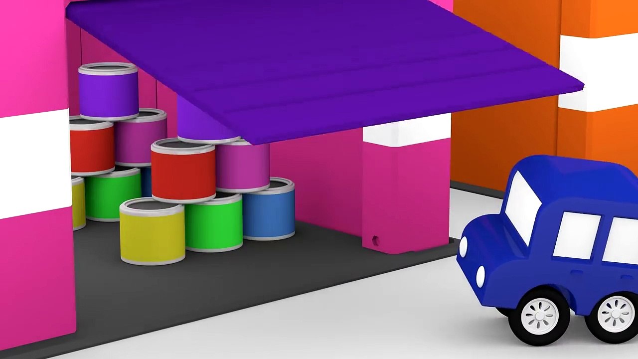 ROAD ROLLER! - Cartoon Cars Road Repairs - Cartoons for Children - Videos for Kids