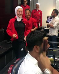 حسن الرداد يتعرض لموقف غريب في صالون الحلاقة في لبنان