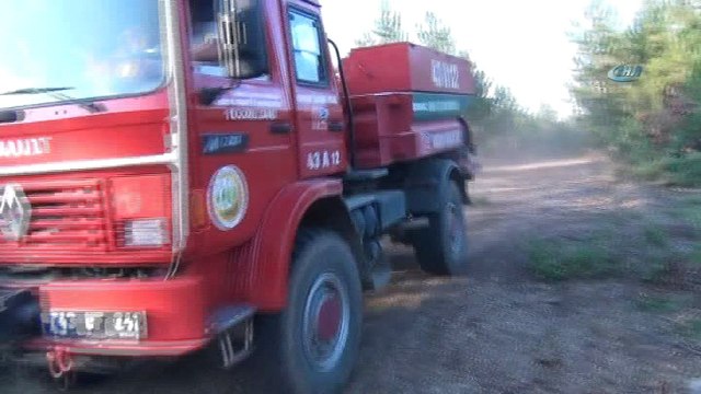 Kütahya'daki orman yangını kontrol altına alındı