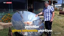 Sağlıklı Yaşam ve Bilim Köyü’nde yemekler güneş enerjisiyle pişiyor