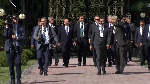 Türkiye Cumhurbaşkanı Erdoğan, 'Türk Konseyi 6. Devlet Başkanları Zirvesi'nde – Gelişler (1) - ÇOLPON ATA