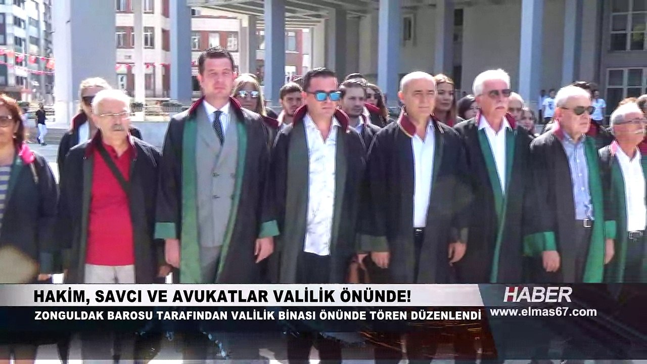 Hakim, Savcı ve Avukatlar Valilik önünde!