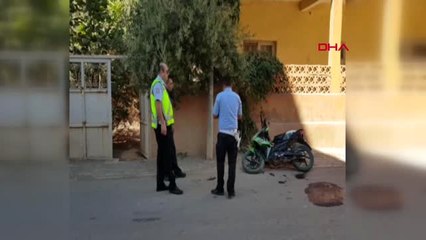 Gaziantep Motosikletiyle Duvara Çarpıp, Ağır Yaralandı