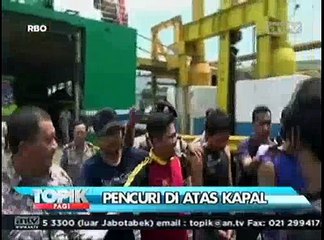 Mencuri di Kapal, 2 Pria Dipukuli Penumpang