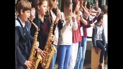 BELFORT Concert de rentrée par les élèves de la classe musicale au collège Rimbaud