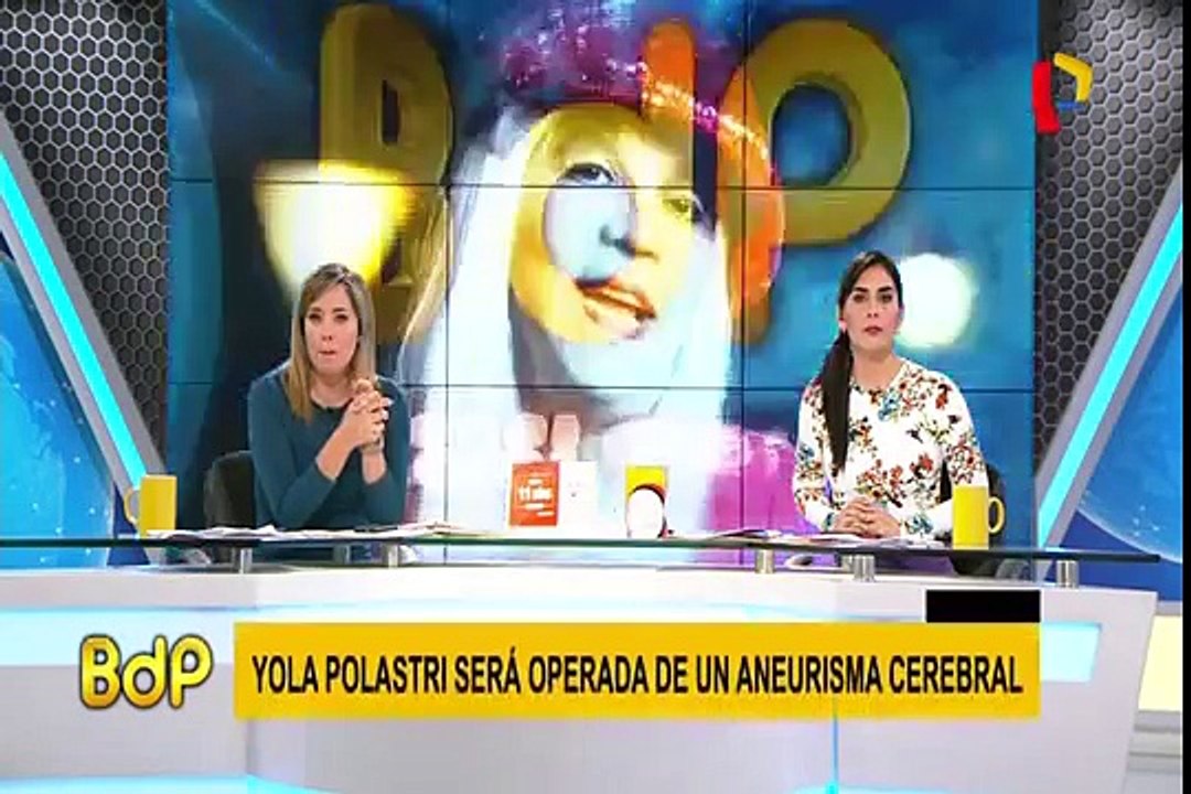 Yola Polastri será operada de un aneurisma cerebral