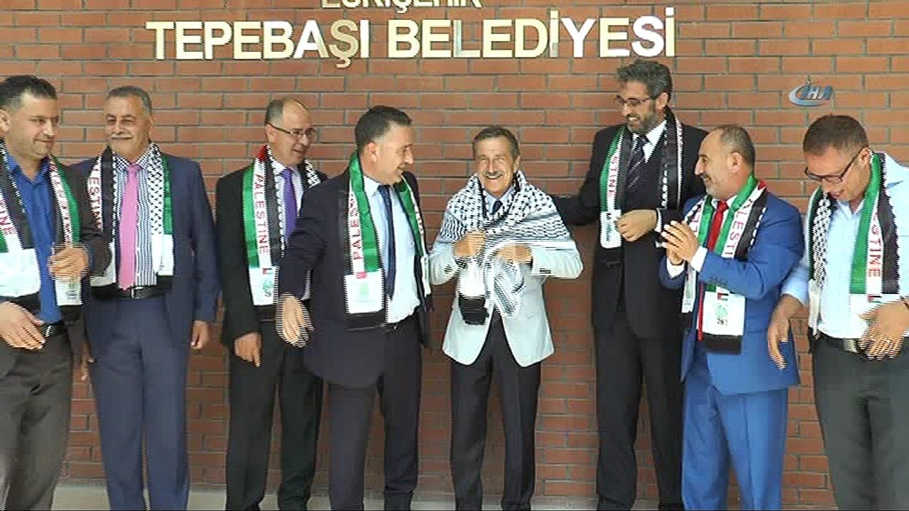 Tepebaşı Belediyesi ile Salfeet Belediyesi kardeş şehir oldu