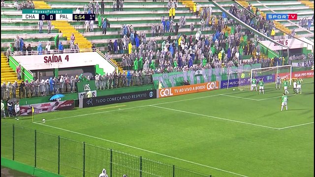 COMPACTO Chapecoense x Palmeiras (Campeonato Brasileiro 2018 22ª rodada)