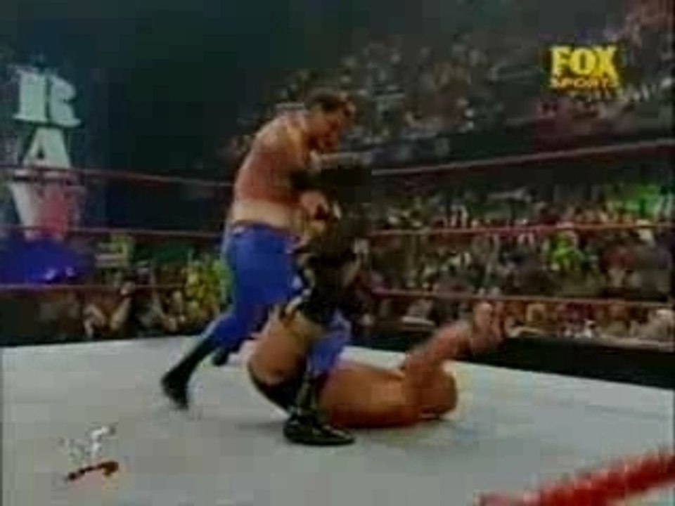 Chris Benoit vs Steve Austin on RAW 2001