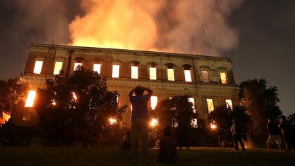 Fire ravages Brazil's National Museum