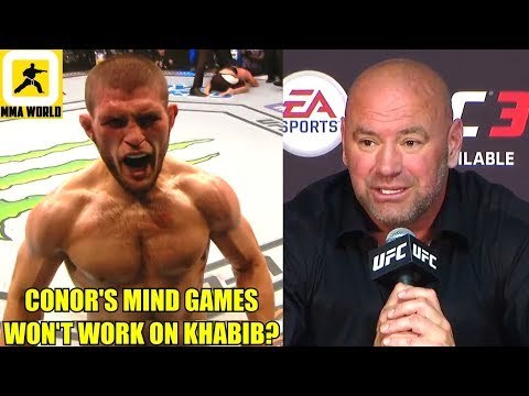 Conor McGregor just can't intimidate a guy like Khabib Nurmagomedov?,Dana White on Conor,Gaethje
