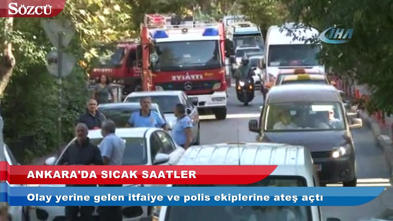 Ankara'da sıcak saatler