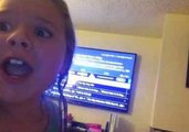 Little Girl Reacts Appropriately When Earthquake Interrupts Her Video Tutorial
