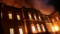 Großbrand in Rio: Feuer zerstört Nationalmuseum