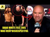 Dana White was very unhappy and felt really disrespected by this move,Tyron Woodley on Usman