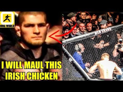 This is how Khabib reacted after Conor McGregor won his featherweight title,Lee on Tony Ferguson