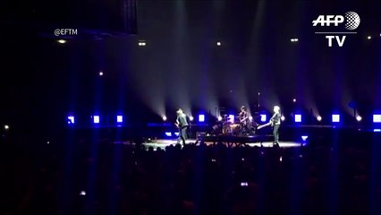 Bono pierde la voz en pleno concierto de U2 en Berlín