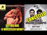 Conor McGregor's Wrestling and Ground Game is very Underrated,Yair vs Zabit Cancelled,Ferguson