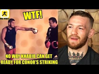 Khabib's Team admit that there's No way Possible to prepare Khabib for Conor's striking,Floyd