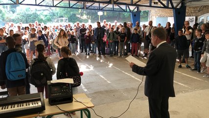 Rentrée au collège de La Psallette