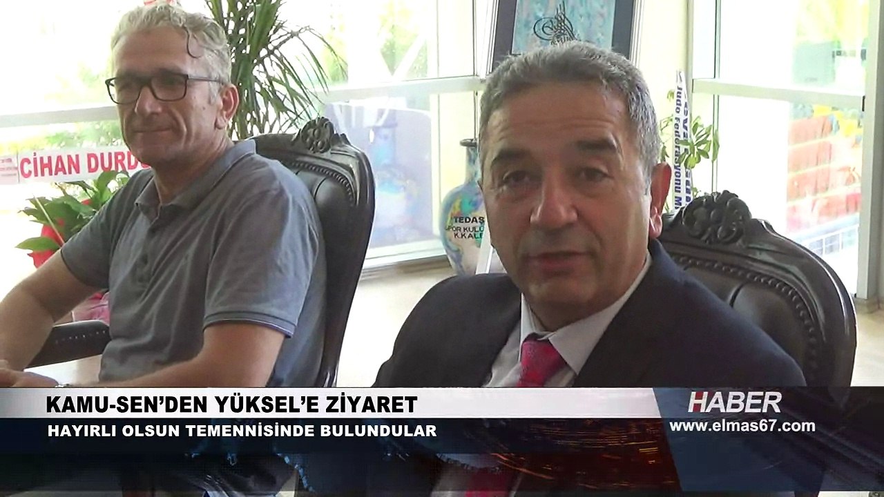 Kamu-Sen'den Hakan Yüksel'e ziyaret