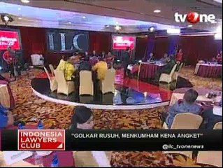 ILC Golkar Rusuh, Menkumham Kena Angket Bagian 9