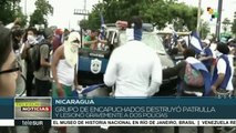 Protestan nuevamente contra el Gobierno de Daniel Ortega en Nicaragua