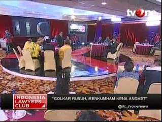 ILC Golkar Rusuh, Menkumham Kena Angket Bagian 11