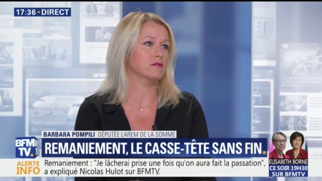 Remaniement: Si on peut être en responsabilité, il faut y aller , estime la députée LaRem Barbara Pompili