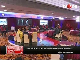 ILC Golkar Rusuh, Menkumham Kena Angket Bagian 16