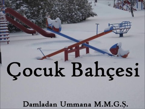 Çocuk bahçesi Mustafa Murat Güngör Şiir dinletisi