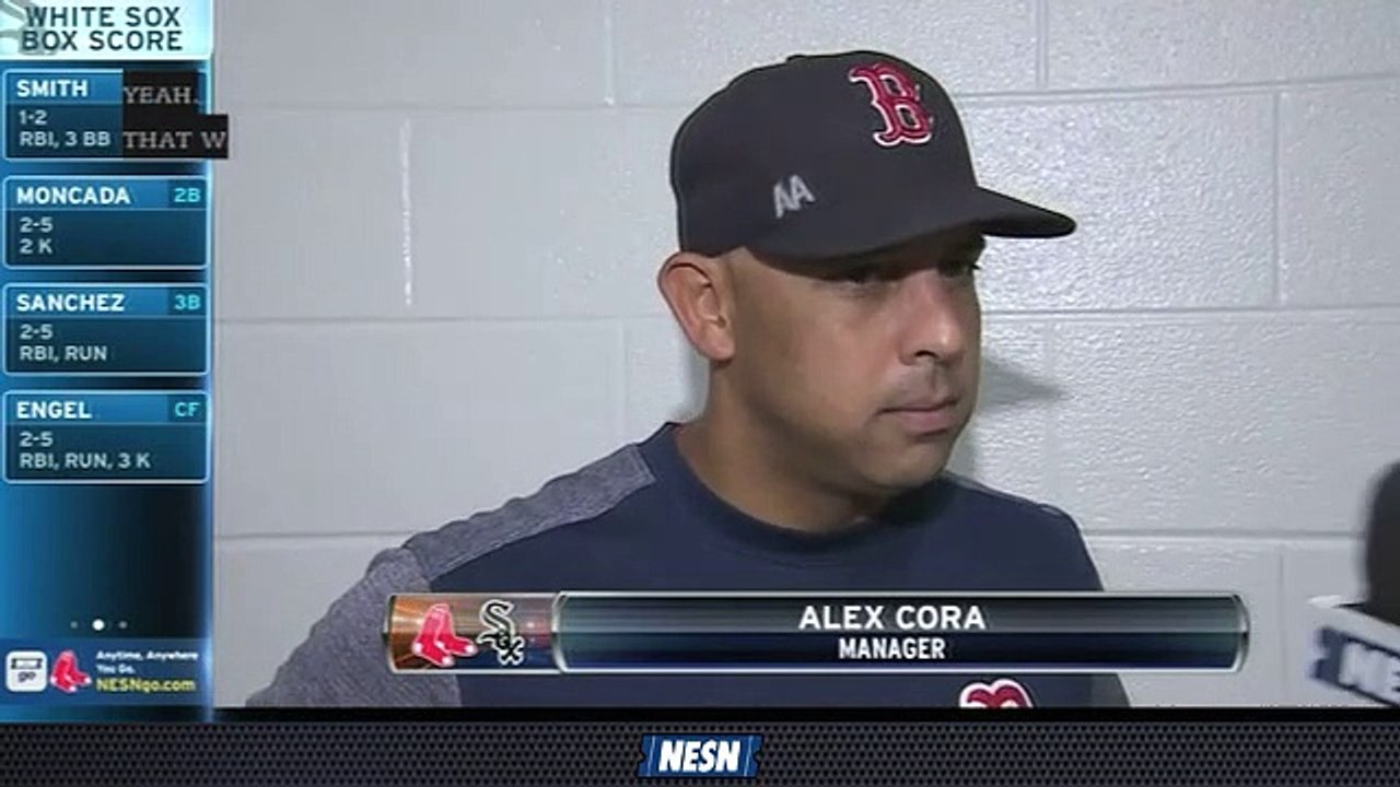 Alex Cora Shares Positive Takeaway From Sunday's Loss