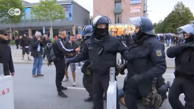 Протесты в Хемнице: АдГ обвиняют в поддержке неонацистов (03.09.2018)