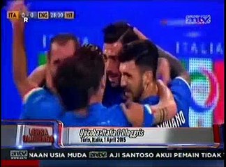 Inggris Dipaksa Tunggu Sampai Akhir Laga Buat Imbangi Italia